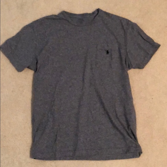 Grey Polo pocket t-shirt - Picture 4 of 4